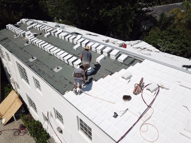 Sombrilla Roofing Tile Installation